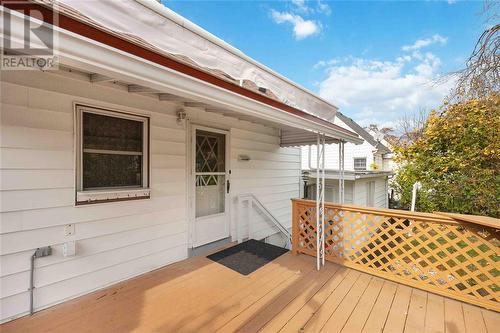 1012 Parkwood Avenue, Sarnia, ON - Outdoor With Deck Patio Veranda With Exterior