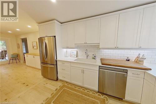 31 Glass Street, Bayfield, ON - Indoor Photo Showing Kitchen With Stainless Steel Kitchen