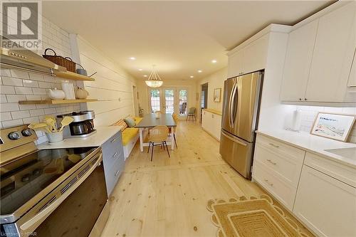 31 Glass Street, Bayfield, ON - Indoor Photo Showing Kitchen With Stainless Steel Kitchen