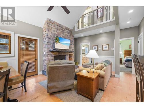 16321 Woolgar Road Unit# 11, Crawford Bay, BC - Indoor Photo Showing Living Room With Fireplace