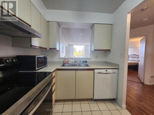 204 - 480 Mclevin Avenue, Toronto, ON - Indoor Photo Showing Kitchen With Double Sink