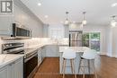 73 Greenwood Crescent, Brampton, ON  - Indoor Photo Showing Kitchen With Stainless Steel Kitchen With Upgraded Kitchen 