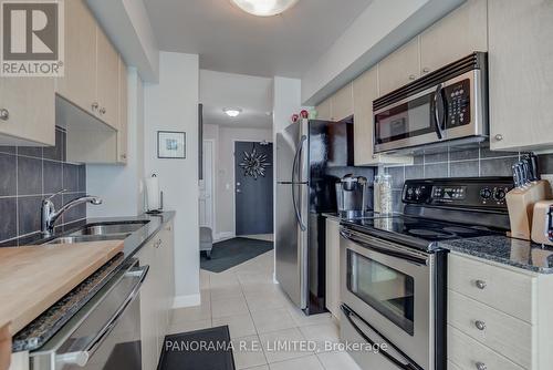 707 - 225 Sherway Gardens Road, Toronto, ON - Indoor Photo Showing Kitchen With Double Sink