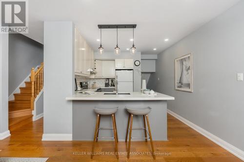 11B - 11B Crawford Street, Toronto, ON - Indoor Photo Showing Kitchen With Double Sink