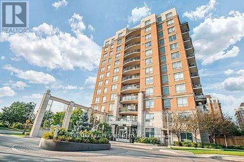 412 - 2365 Central Park Drive, Oakville, ON - Outdoor With Balcony With Facade