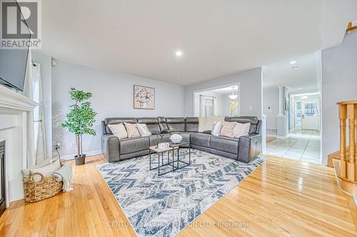 11 Gillett Drive, Ajax, ON - Indoor Photo Showing Living Room With Fireplace