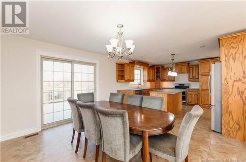 160 Daniel Drive, Irishtown, NB - Indoor Photo Showing Dining Room