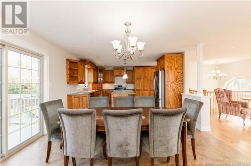 160 Daniel Drive, Irishtown, NB - Indoor Photo Showing Dining Room