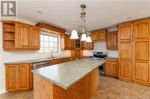 160 Daniel Drive, Irishtown, NB - Indoor Photo Showing Kitchen With Double Sink