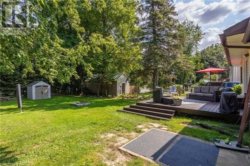 975 5Th Avenue A W, Owen Sound, ON - Outdoor With Deck Patio Veranda With Backyard