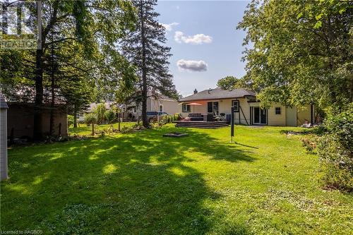 975 5Th Avenue A W, Owen Sound, ON - Outdoor With Deck Patio Veranda With Backyard