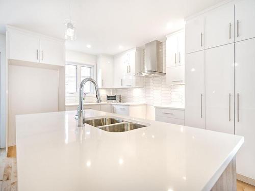 Kitchen - 326 Rue Hepworth, Montréal (Lasalle), QC - Indoor Photo Showing Kitchen With Double Sink With Upgraded Kitchen