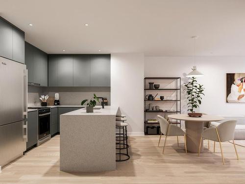 Kitchen - 302-1900 Rue Yvette-Brillon, Montréal (Ahuntsic-Cartierville), QC - Indoor Photo Showing Kitchen