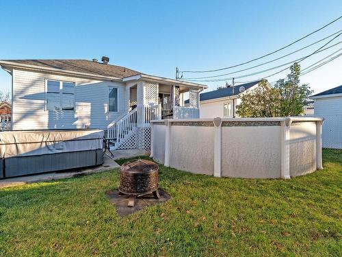 Pool - 480 Rue Du Titanic, Sainte-Catherine, QC - Outdoor With Above Ground Pool