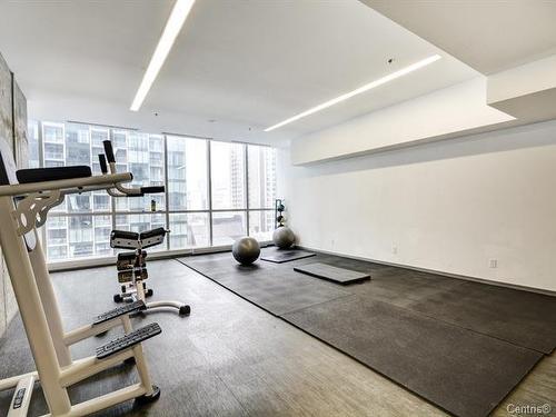 Salle d'exercice - 3203-1050 Rue Drummond, Montréal (Ville-Marie), QC - Indoor Photo Showing Gym Room