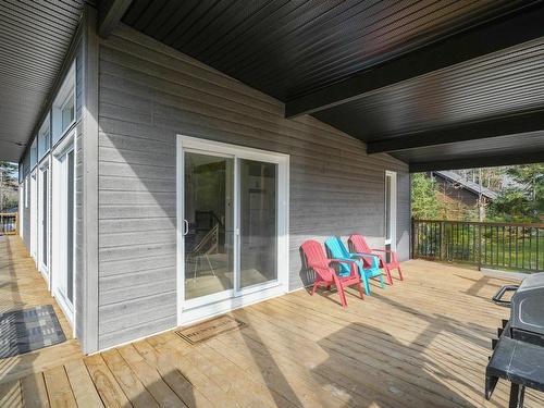 Terrasse - 164 Ch. Dubois, Val-Des-Monts, QC - Outdoor With Deck Patio Veranda With Exterior