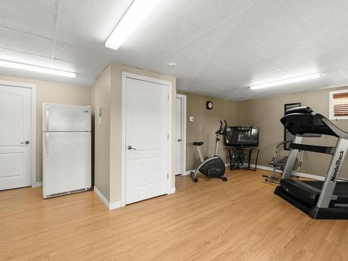 Sous-sol - 600 Ch. Des Pionniers, Saint-Mathieu-Du-Parc, QC - Indoor Photo Showing Gym Room