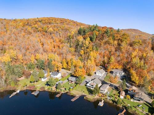 Photo aÃ©rienne - 600 Ch. Des Pionniers, Saint-Mathieu-Du-Parc, QC - Outdoor With Body Of Water With View