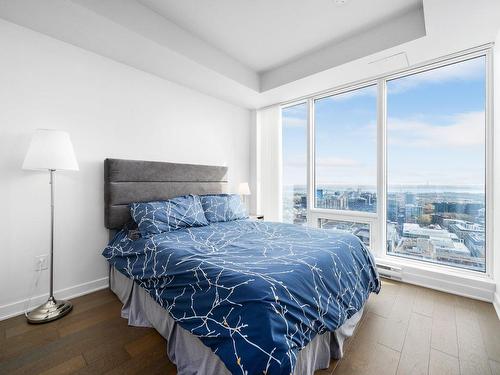 Chambre Ã  coucher principale - 3404-1188 Rue St-Antoine O., Montréal (Ville-Marie), QC - Indoor Photo Showing Bedroom