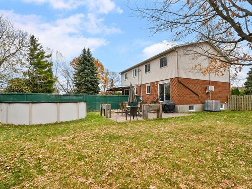 Backyard - 3960 Crois. Oscar, Brossard, QC - Outdoor With Above Ground Pool With Backyard