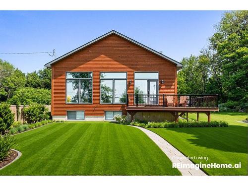 Frontage - 4553 Ch. Selby, Dunham, QC - Outdoor With Deck Patio Veranda