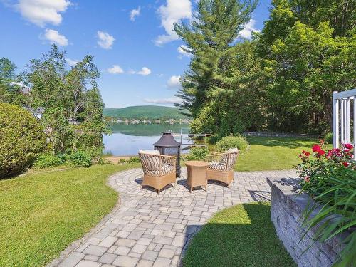 Backyard - 7381 Ch. Du Coteau-Du-Lac, Saint-Damien, QC - Outdoor With Body Of Water