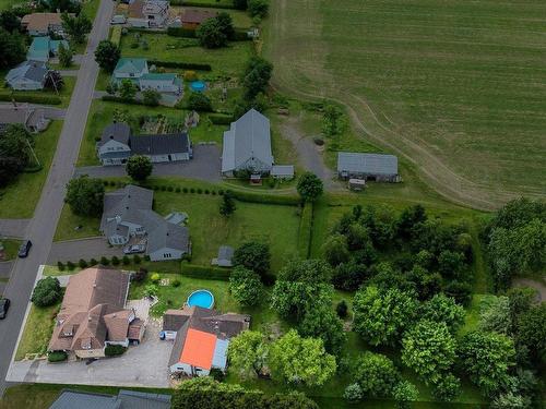 Aerial photo - 740 Ch. St-Jean, Sainte-Marie-Salomé, QC - Outdoor With View