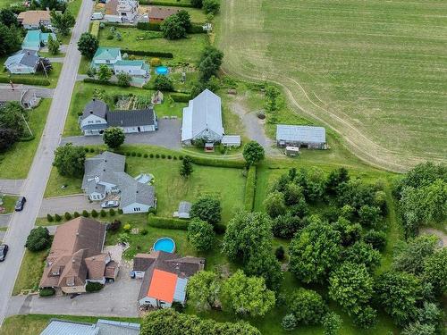 Aerial photo - 740 Ch. St-Jean, Sainte-Marie-Salomé, QC - Outdoor With View