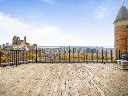 Water view - B27-3980 Ch. De La Côte-Des-Neiges, Montréal (Ville-Marie), QC - Outdoor With Deck Patio Veranda