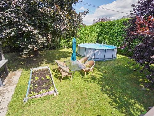 Backyard - 113 Rue Léonard-De Vinci, Repentigny (Repentigny), QC - Outdoor With Above Ground Pool