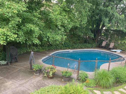 Pool - 273 Rue Valois, Saint-Bruno-De-Montarville, QC - Outdoor With In Ground Pool With Backyard