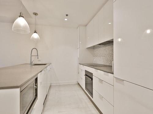 Kitchen - 412-1500 Rue Des Bassins, Montréal (Le Sud-Ouest), QC - Indoor Photo Showing Kitchen With Upgraded Kitchen