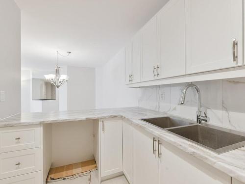 Kitchen - 105-8065 Boul. St-Laurent, Brossard, QC - Indoor Photo Showing Kitchen With Double Sink