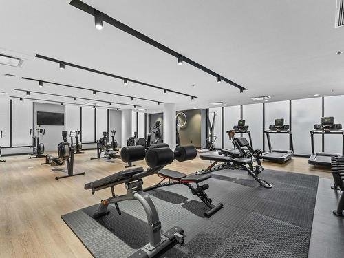 Salle d'exercice - 1701-505 Rue De L'Escale, Brossard, QC - Indoor Photo Showing Gym Room