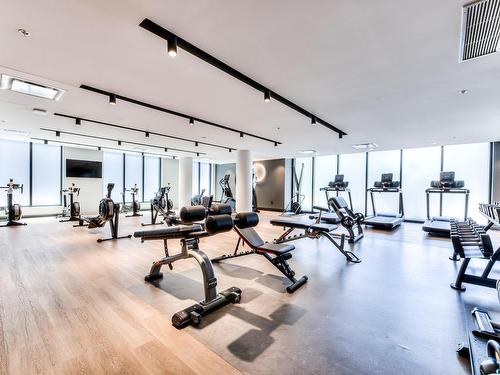 Exercise room - 815-505 Rue De L'Escale, Brossard, QC - Indoor Photo Showing Gym Room