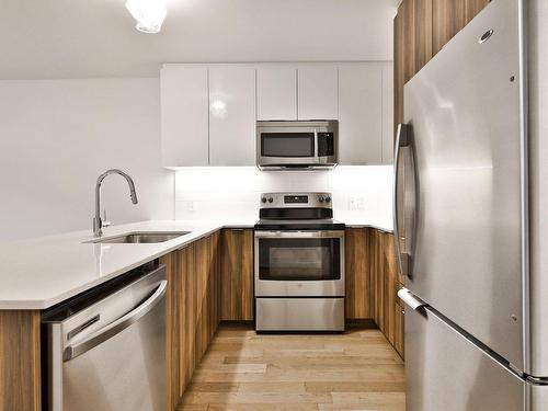 Cuisine - 001-552 Rue Nicolet, Montréal (Mercier/Hochelaga-Maisonneuve), QC - Indoor Photo Showing Kitchen With Upgraded Kitchen