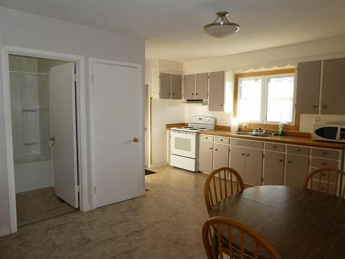 106 Barton Ave W, Geraldton, ON - Indoor Photo Showing Kitchen With Double Sink