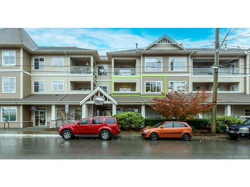 205-555 4Th St, Courtenay, BC - Outdoor With Balcony With Facade