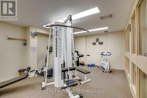 805 - 400 Webb Drive, Mississauga, ON - Indoor Photo Showing Gym Room