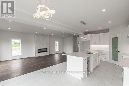 216 Greene Street, South Huron (Exeter), ON - Indoor Photo Showing Kitchen With Upgraded Kitchen