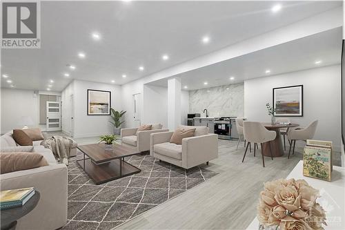 635 Ballycastle Crescent, Ottawa, ON - Indoor Photo Showing Living Room