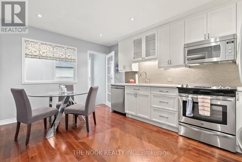 52 Abernethy Crescent, Clarington (Bowmanville), ON - Indoor Photo Showing Kitchen With Stainless Steel Kitchen With Upgraded Kitchen