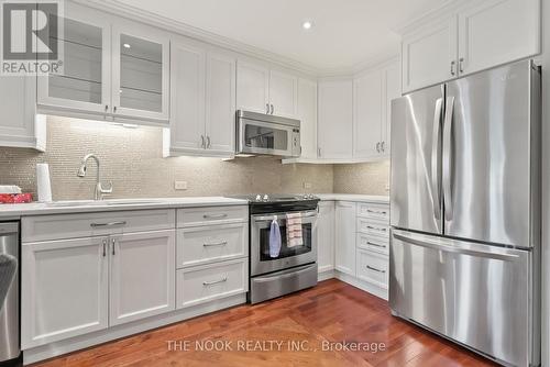 52 Abernethy Crescent, Clarington (Bowmanville), ON - Indoor Photo Showing Kitchen With Stainless Steel Kitchen With Upgraded Kitchen