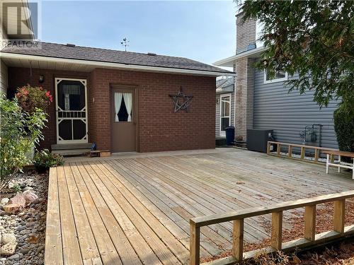 1940 8Th Avenue E, Owen Sound, ON - Outdoor With Deck Patio Veranda With Exterior