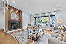 4017 Grapehill Avenue, Burlington, ON  - Indoor Photo Showing Living Room With Fireplace 