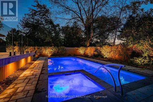 4017 Grapehill Avenue, Burlington, ON - Outdoor With In Ground Pool With Backyard