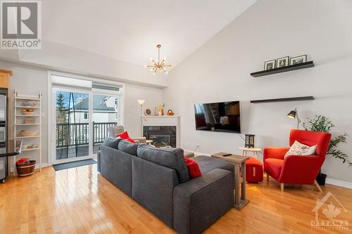 36 Edenvale Drive, Ottawa, ON - Indoor Photo Showing Living Room With Fireplace