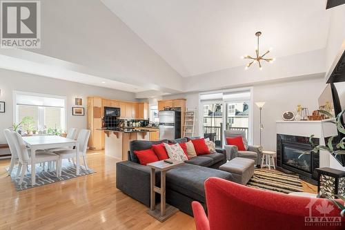 36 Edenvale Drive, Ottawa, ON - Indoor Photo Showing Living Room With Fireplace