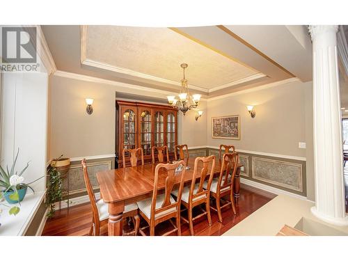 1953 Bayview Court, West Kelowna, BC - Indoor Photo Showing Dining Room