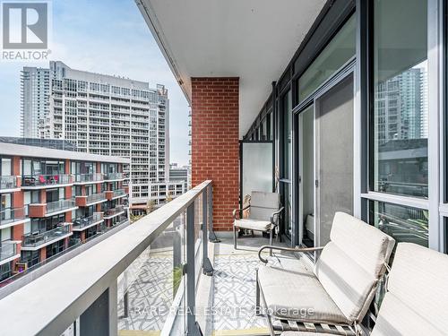 718 - 50 Bruyeres Mews, Toronto, ON - Outdoor With Balcony With Exterior